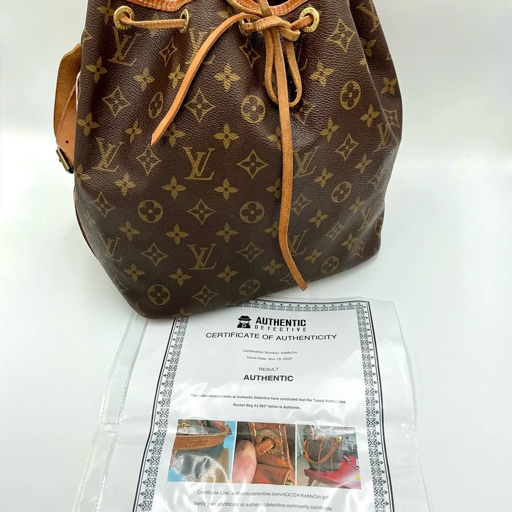 Louis Vuitton Monogram Petit Noe Bucket Bag #816 - Picture 2 of 8